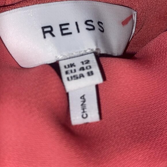 Reiss Coral pink jumpsuit. - Picture 8 of 8